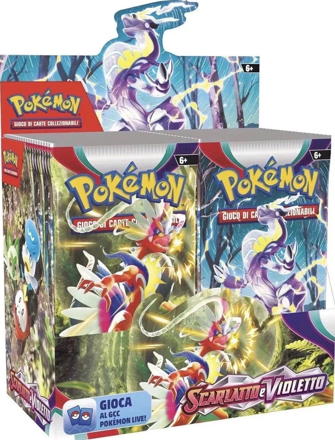 Pokemon Scarlatto e Violetto Box Sigillato 36 Buste (ITA)